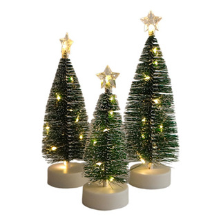 Mini Arbol De Navidad Con Luz Led Famili Decoración Navideña Mini Arbol De Navidad Con Luz Led Famili Decoración Navideña