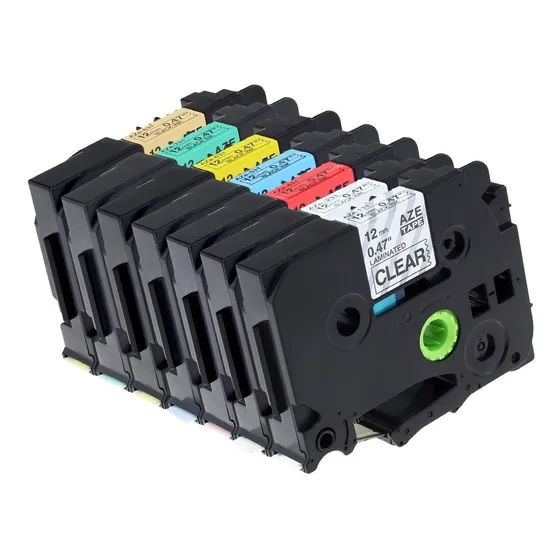 Cinta Rotuladora 12mm Compatible Pt 100 105 110 1090 300 550