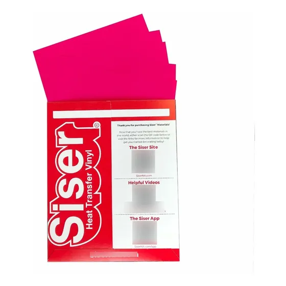 Hoja Papel Transfer Easyweed Siser Vinilo Htv Para 5 12 X