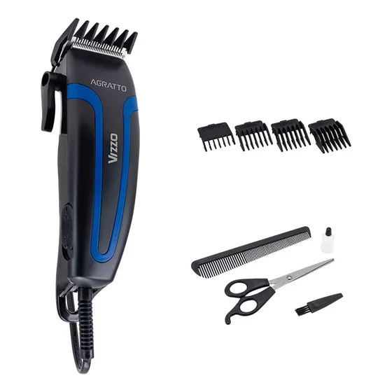 Maquininha De Cortar Cabelo Barba Aparador Pelos Barbeador