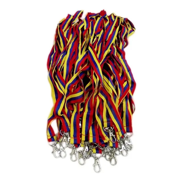 Set D 6 Cintas Portacarnet Tricolor Venezuela 1/2 Docena