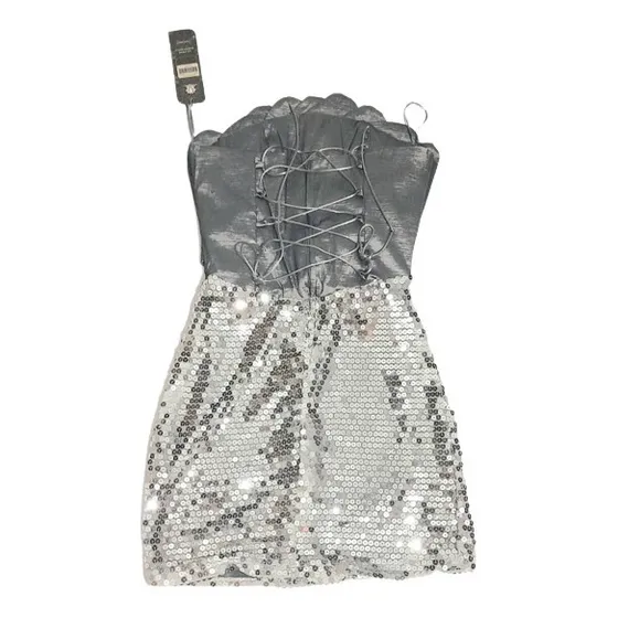 Vestido Dama Lentejuelas Nuevo 