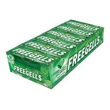 Caramelos Freegells Menta Mentol