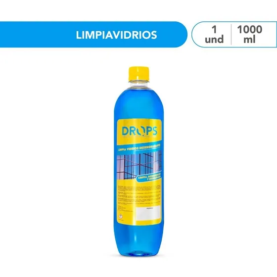 Drops Limpia Vidrios - 1000 Ml