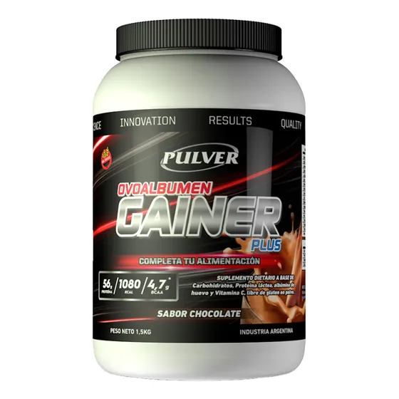 Gainer Pulver 1.5 Kilo Fuerza Y Rapido Crecimiento Muscular 