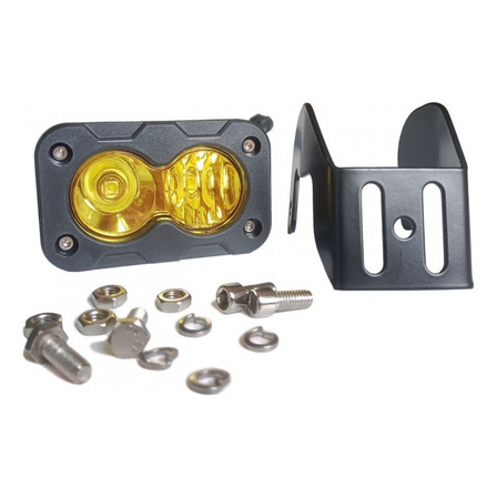 Set De Faros Cuadraros Tipo Baja Led Cree Combo Set De Faros Cuadraros Tipo Baja Led Cree Combo