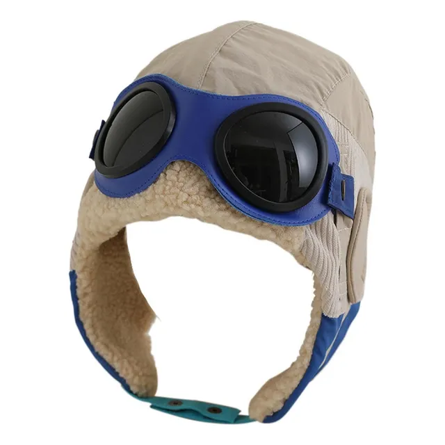 Sombrero Piloto Para Niños - Retro Plush Trapper Hat, Kids