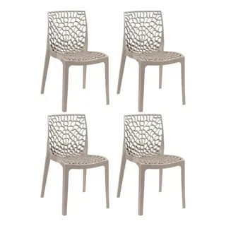 Kit Com 4 Cadeiras Gruvyer Mesa Sala De Jantar EmpilhĂĄvel Kit Com 4 Cadeiras Gruvyer Mesa Sala De Jantar EmpilhĂĄvel