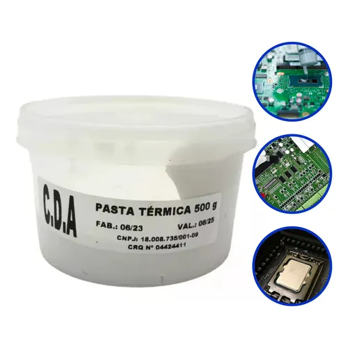 Pasta Térmica Pote 500g Cda P/ Processador Chip Led E Cpu
