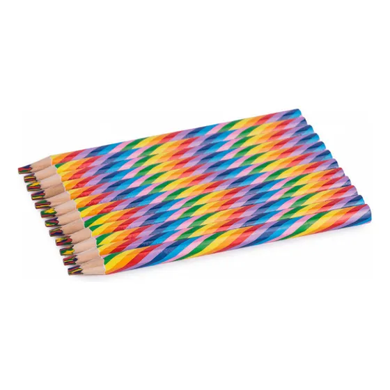 Lápis Colorido Jumbo Arco-íris Lyke