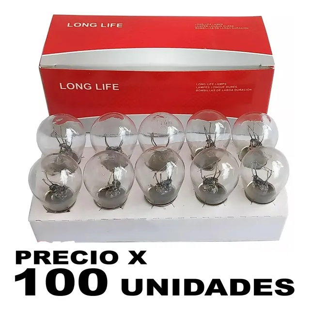 Bombillo 1034 2 Contactos 12v Pack (10 Cajas)