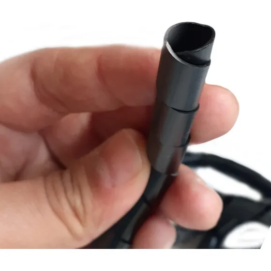 Protetor De Cabos Espiral 12mm X 2 Metros Preto Beltools