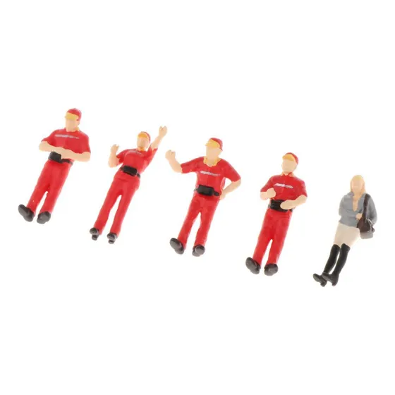 Figuras De Escenario En Miniatura 1:64, C Tomy Siku Rojo