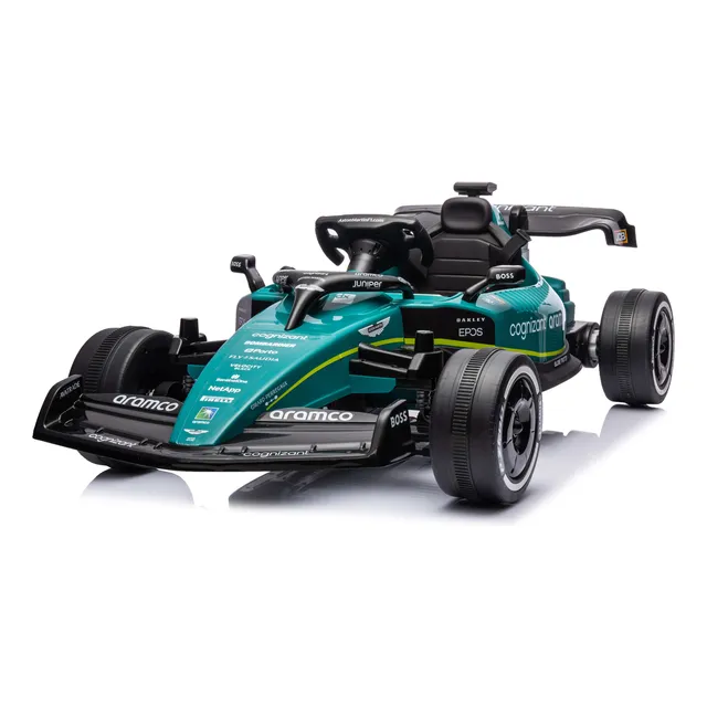 Pingüe® Montable Go-kart Eléctrico Niños Aston Martin F1 12v