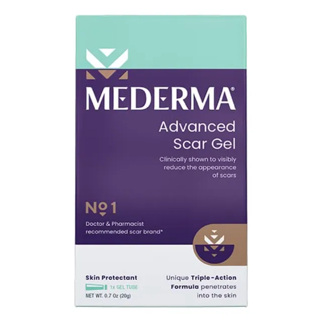 Mederma Advanced Gel Para Cicatrices Cara Cuerpo 20 Original