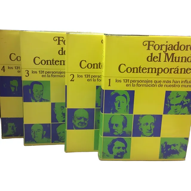 Forjadores Del Mundo Contemporáneo, Obra Completa 4 Tomos