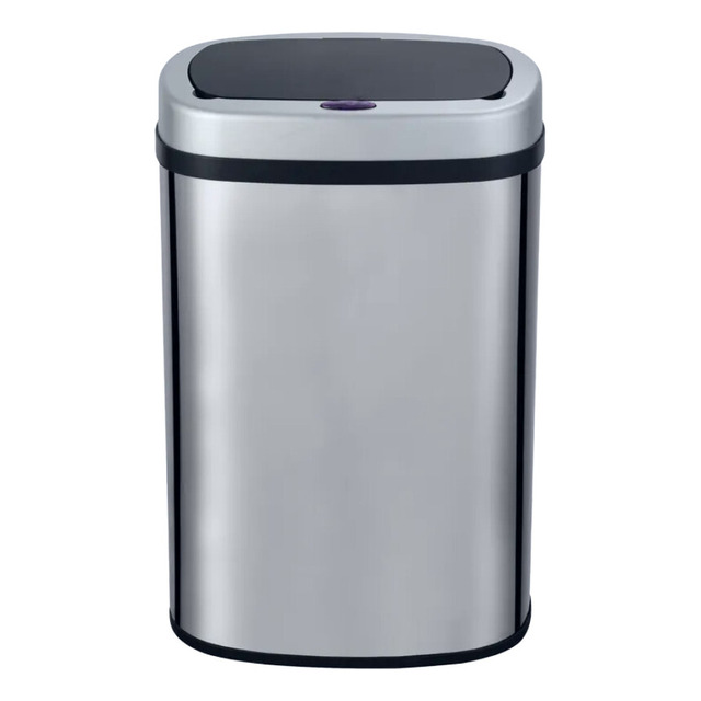 Lixeira Automatica Inox Top Clean 50 Litros Guimmis.casa Lixeira Automatica Inox Top Clean 50 Litros Guimmis.casa