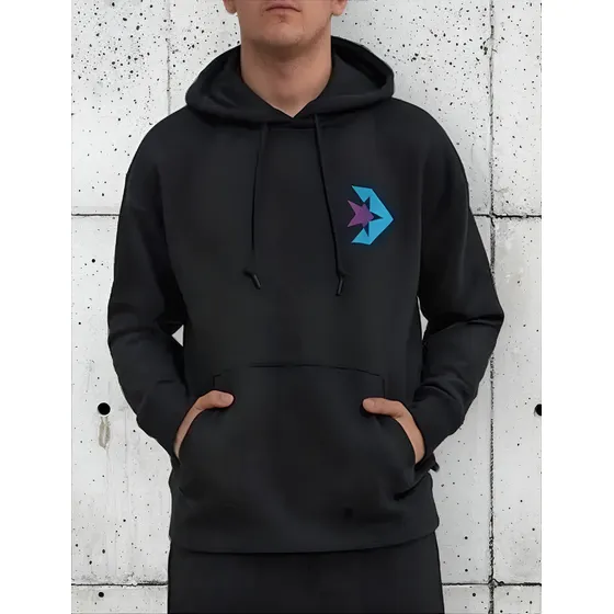 Buzo Hoodie Converse Star Chevron Bb Algodón Urbano