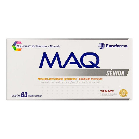 Maq Sênior Com 60 Comprimidos Maq Sênior Com 60 Comprimidos