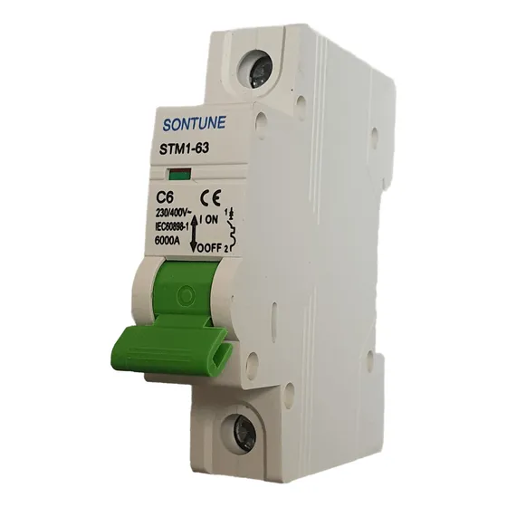 Breaker Para Montar En Riel 1 Polo 6 Amp (taco Eléctrico)