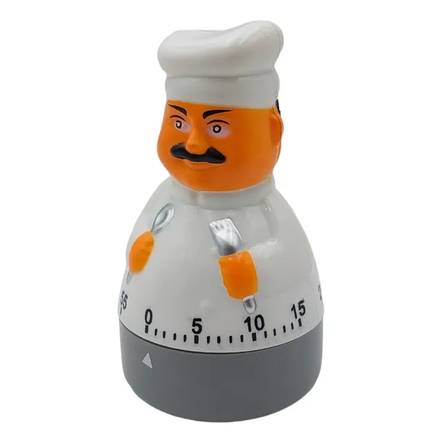 Timer De Cocina Alarma Minutero 1 Hora Cacerola Y Gallina