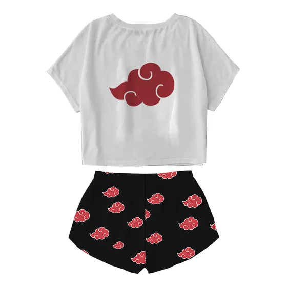 Pijama Naruto Akatsuki Sasuke Pain Mujer Dama Anime
