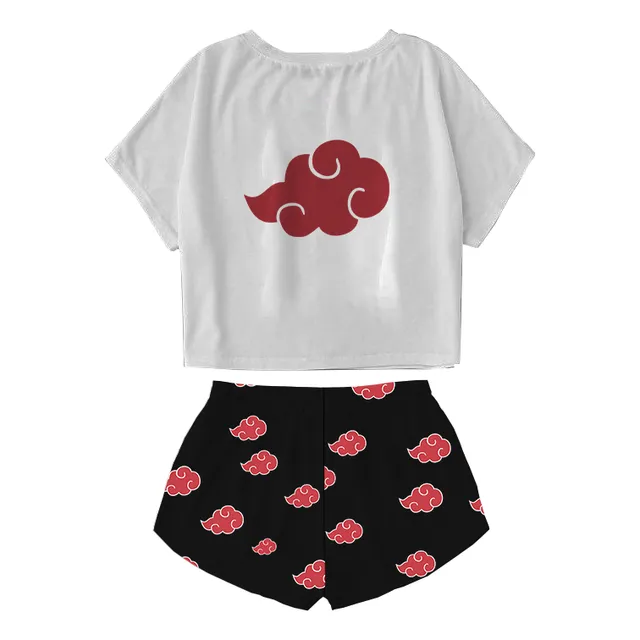Pijama Naruto Akatsuki Sasuke Pain Mujer Dama Anime