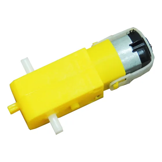 10x Motor Dc 3-6v Caixa De Redução E Eixo Duplo Robótica 
