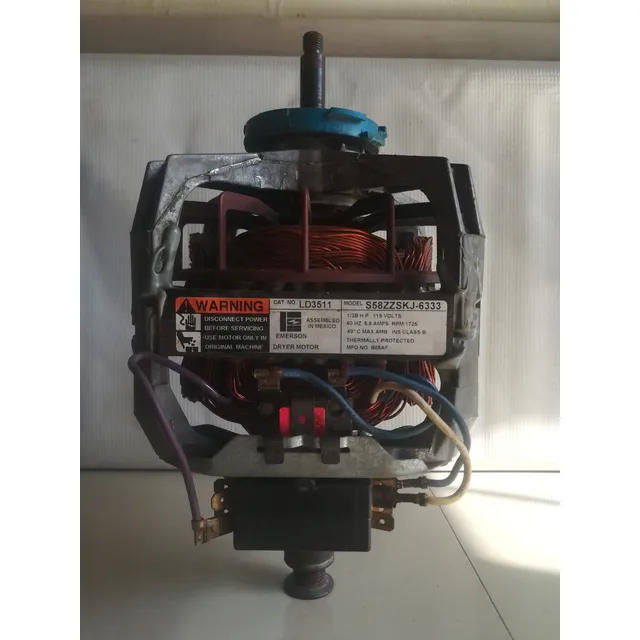 Motor Para Secadoras  Whirlpool, Regina, Marca Emerson