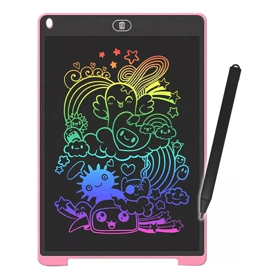 Pizarra Magica De Dibujo 12 Pulgadas Con Trazo Multicolor