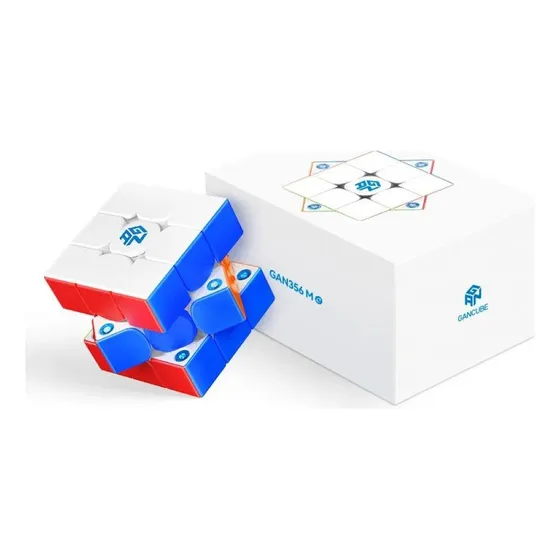 L Cubo Mágico 3x3 Gan 356me Magnético 3x3x3 Cubo Mágico 56mm