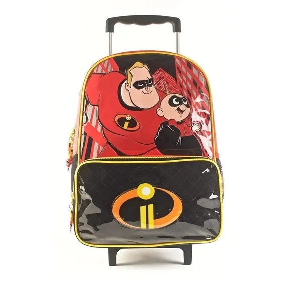 Mochila Infantil Los Increíbles 40 Cm Carro Tien.disn. 62323