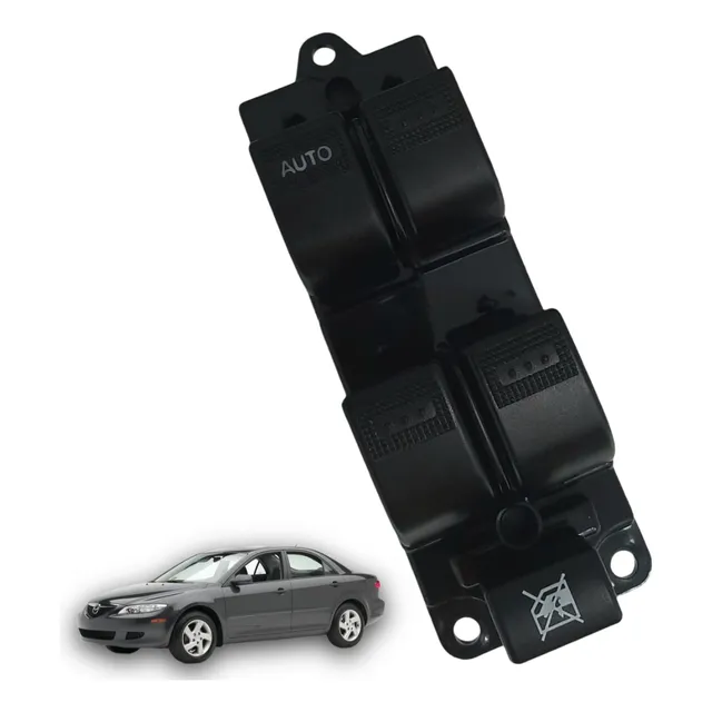 Comando Principal Elevavidrios Mazda 6 Interior Gris 