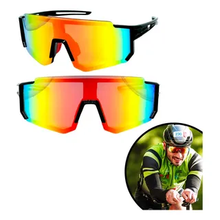Ăculos Esportivo Bike Ciclismo Mtb Speed Proteção Uv 400 Armação Preto Lente Vermelho Ăculos Esportivo Bike Ciclismo Mtb Speed Proteção Uv 400 Armação Preto Lente Vermelho