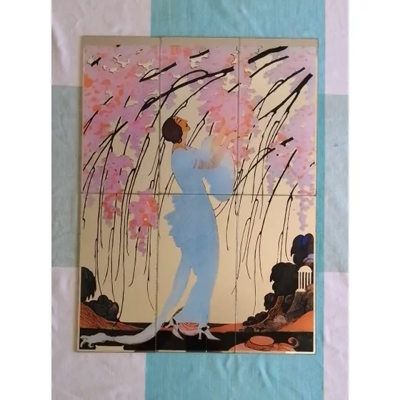 Espejo Decorativo De 6 Piezas, 60 Cms X 45 Cms. Usado. 11$.