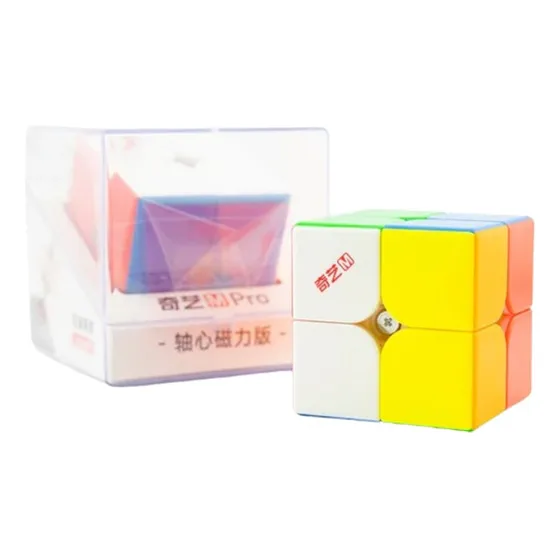 2x2x2 Qiyi M Pro Ball Core Magnético Profesional Velocidad Color De La Estructura Stickerless