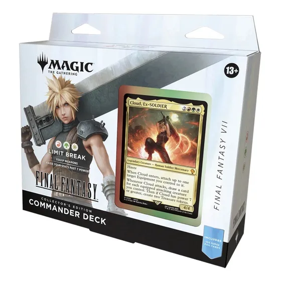 Magic Final Fantasy Limit Break Cloud Commander Collector's