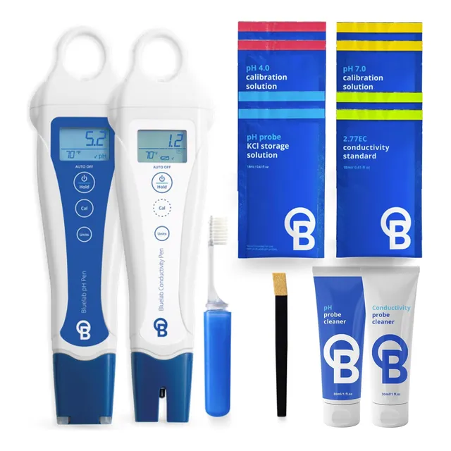 Pacote Inicial De Ph E Condutividade Bluelab Penstp: O Kit