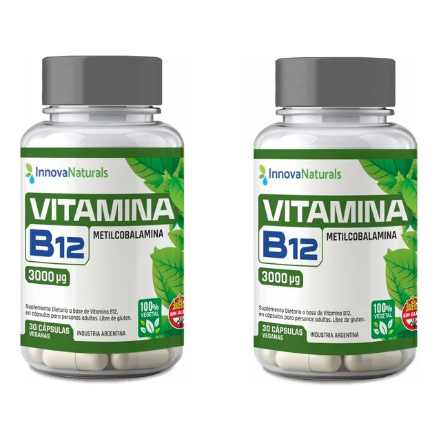 Vitamina B12 X 30 Capsulas Innovanaturals X2unidades