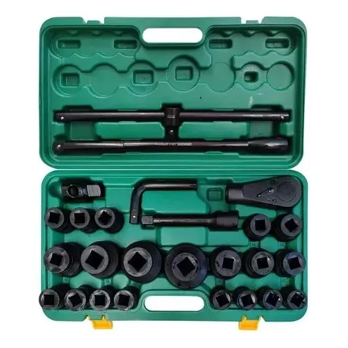 Kit Dados Palanca  Rachet De Impacto 3/4 De 26pzs Artilleria