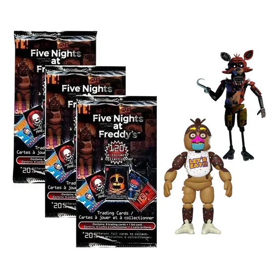 Cartas Fnaf - Five Nights At Freddy's X 10 Sobres. 