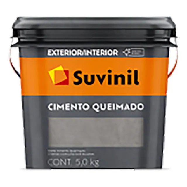 Tinta Cimento Queimado Suvinil Fosco 5kg - Cores