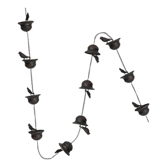 Reemplazo De Bajantes Patio Jardín 240 Cm Techos Aves