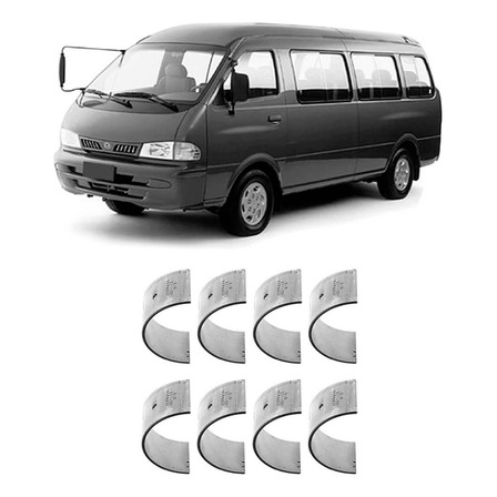 Bronzina Casquilho Biela 1.00 Besta 2.2 93 A 99 Mahle Bb084 Bronzina Casquilho Biela 1.00 Besta 2.2 93 A 99 Mahle Bb084