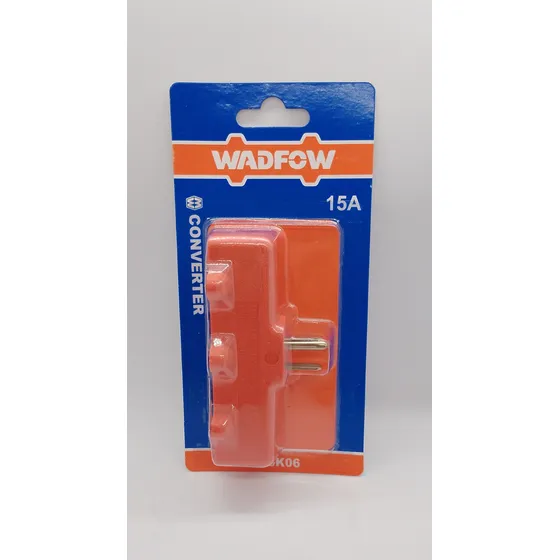 Enchufe Convertidor Tipo Benjamin 3 Tomas 15a Marca Wadfow
