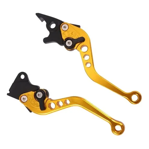 Kit Maniguetas Para Motos Universales Color Dorado