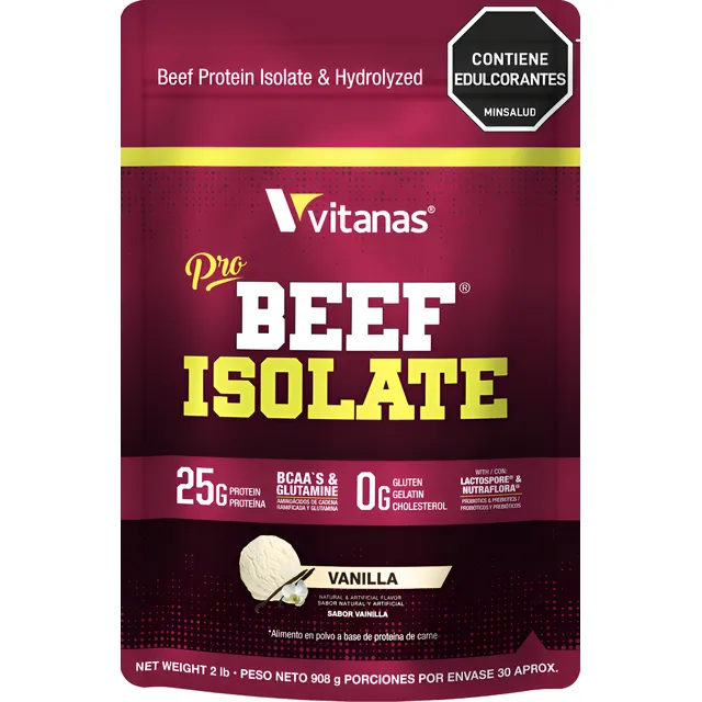 Pro-beef Isolate - 2lb- Parecido Carnivor Proteina Limpia