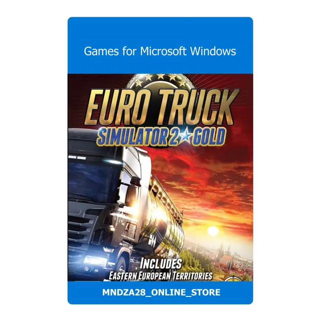 Euro Truck Simulator 2 Gold Edition Juego Para Pc En Físico
