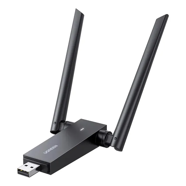 Adaptador Wifi Usb Ugreen, Adaptador Wifi Con Antenas Duales