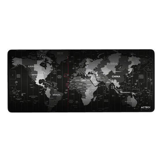 Alfombrilla Para Escritorio Vibe Flow World Mt494w Negro